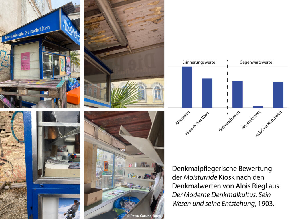 Erhaltungszustand und Denkmalpflegerische Bewertung der Wiener Zeitungskioske