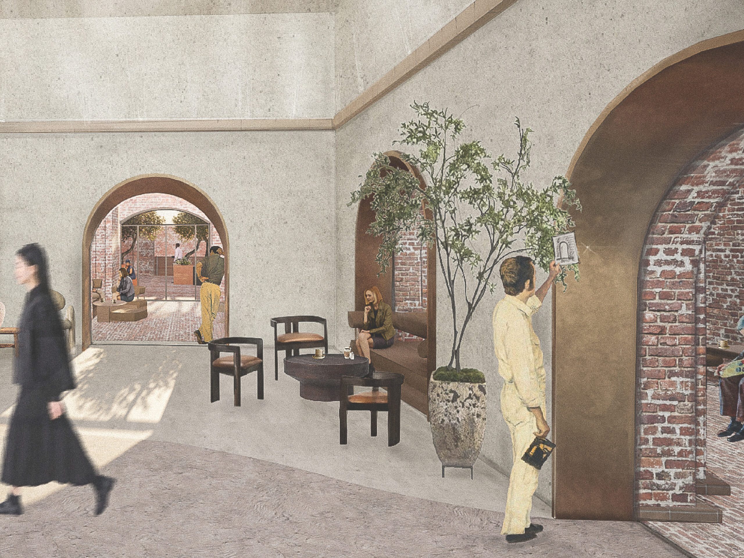 Innenraumperspektive