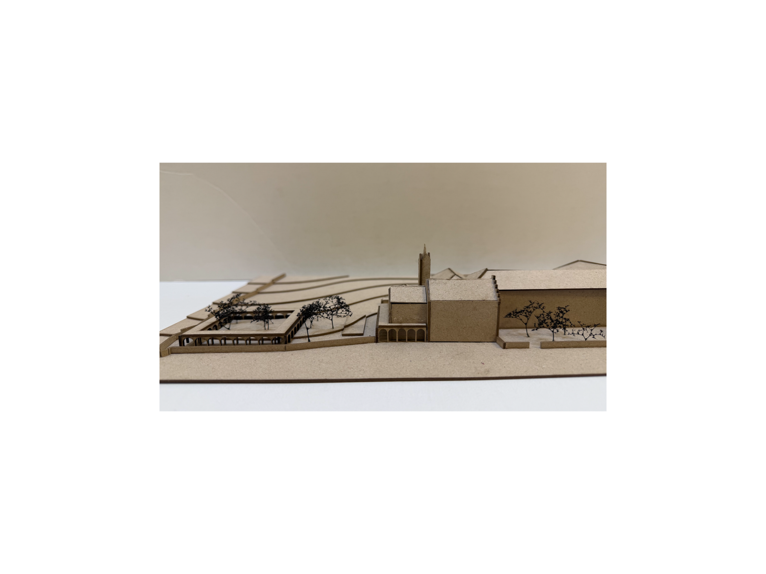 Modell M 1:200 - Südansicht