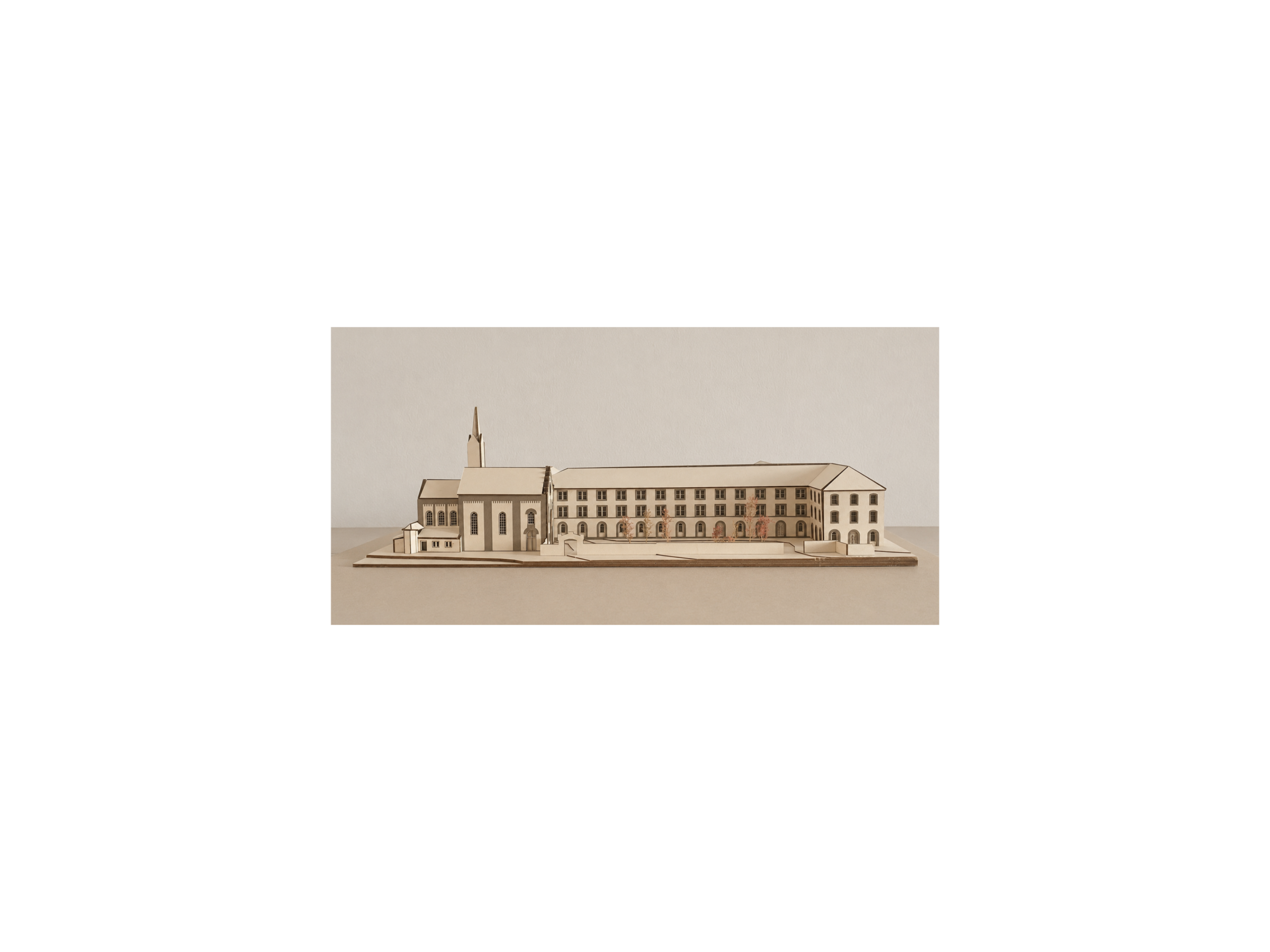 Modell M 1:200 – Südansicht